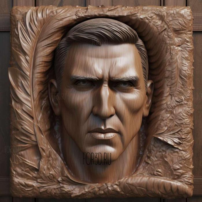 Akshay Kumar 3 stl model for CNC